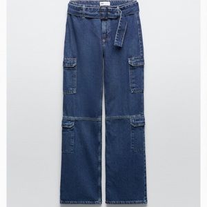 Zara cargo jeans